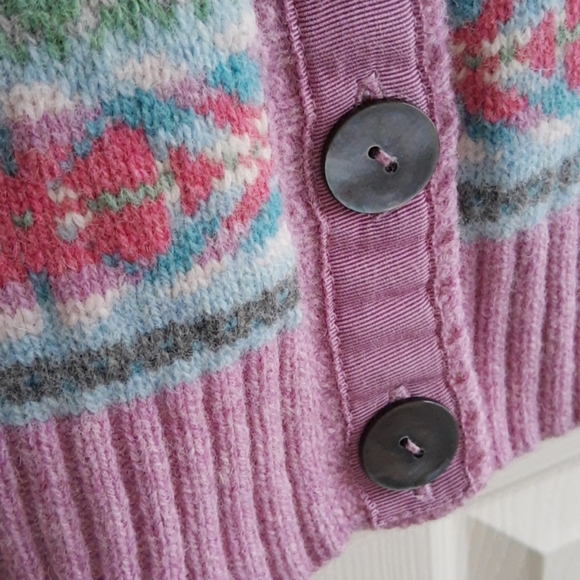 Sundance Fair Isle Wool Cardigan - Picture 6 of 12